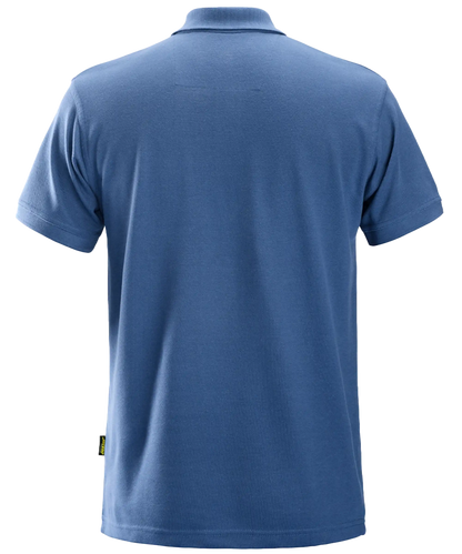 Snickers poloshirt 2708 met borstzak blauw achterkant