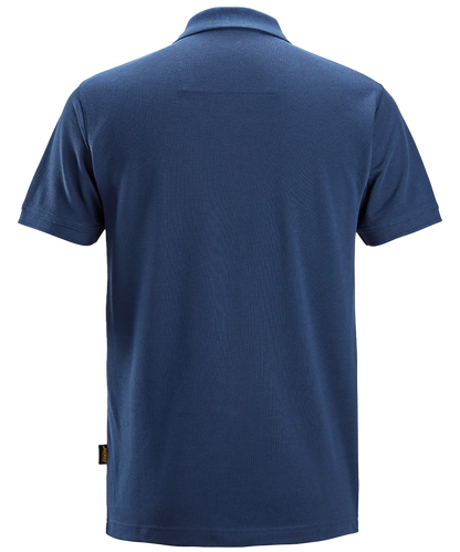 Snickers poloshirt 2708 met borstzak navy achterkant