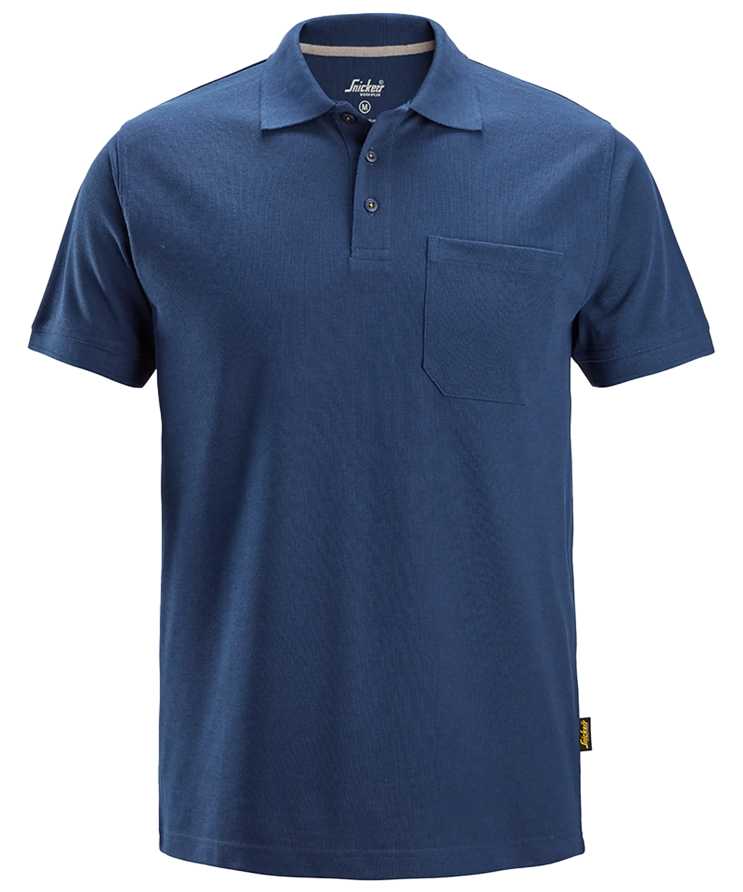 Snickers poloshirt 2708 met borstzak navy voorkant