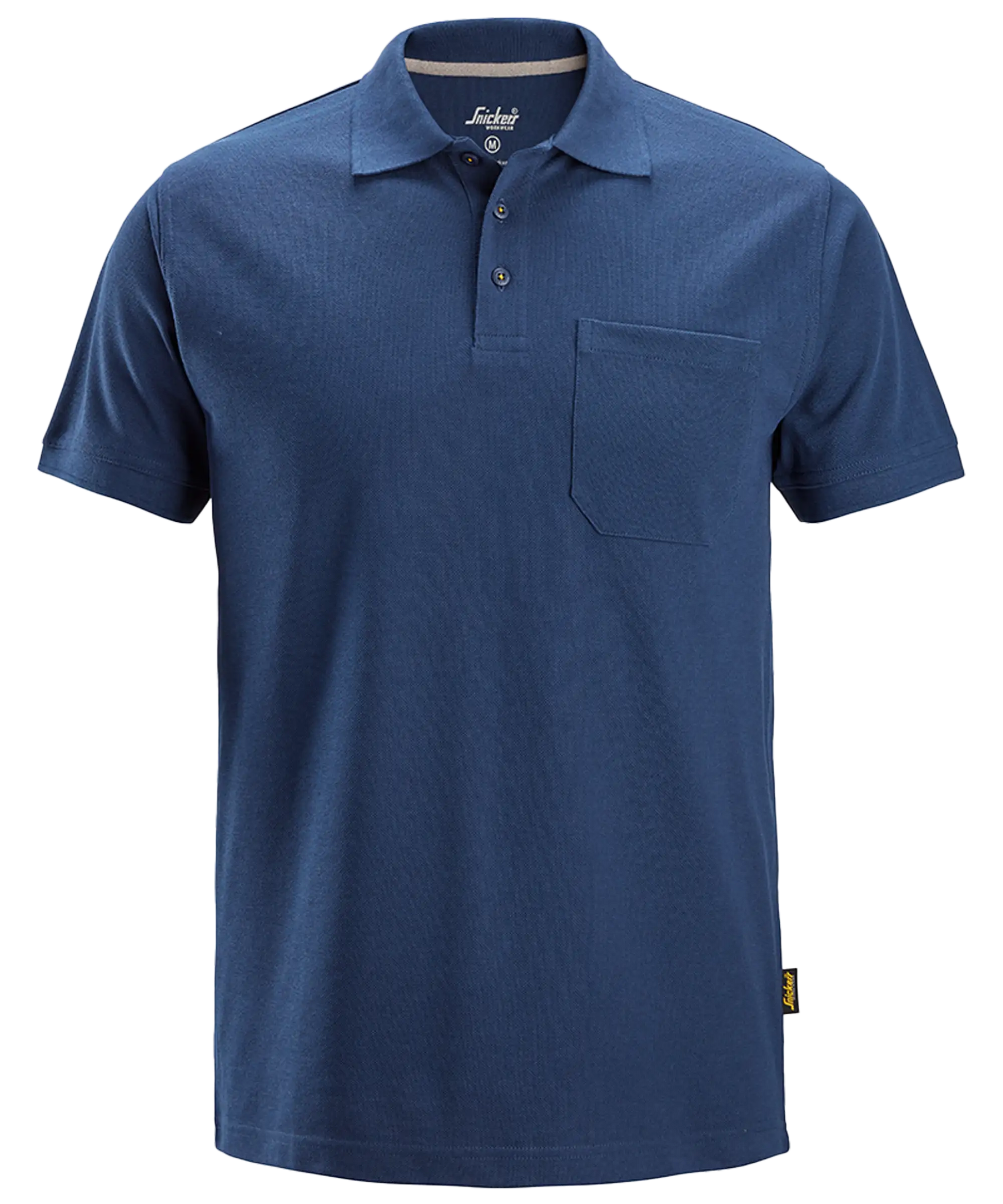 Snickers poloshirt 2708 met borstzak navy voorkant