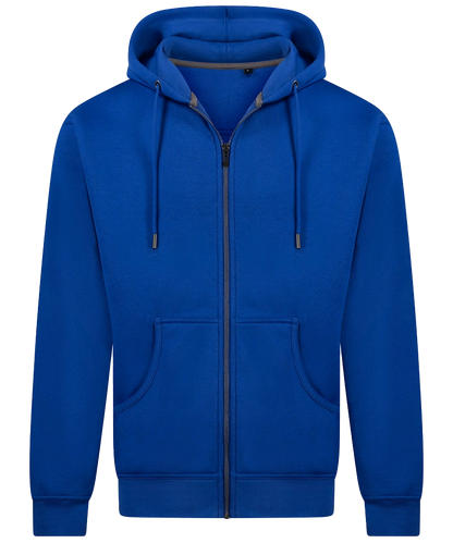 Vest met capuchon Back to basics Blauw