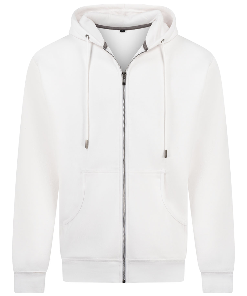 Vest met capuchon Back to basics Wit
