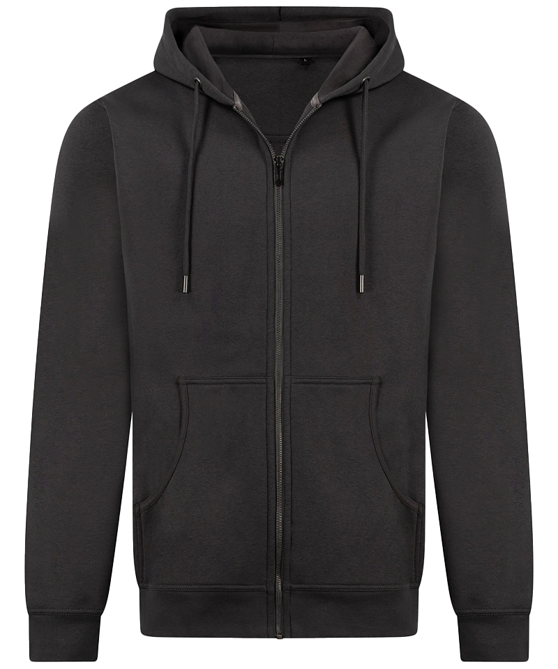 Vest met capuchon Back to basics Antraciet