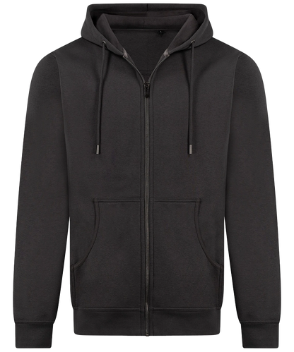 Vest met capuchon Back to basics Antraciet