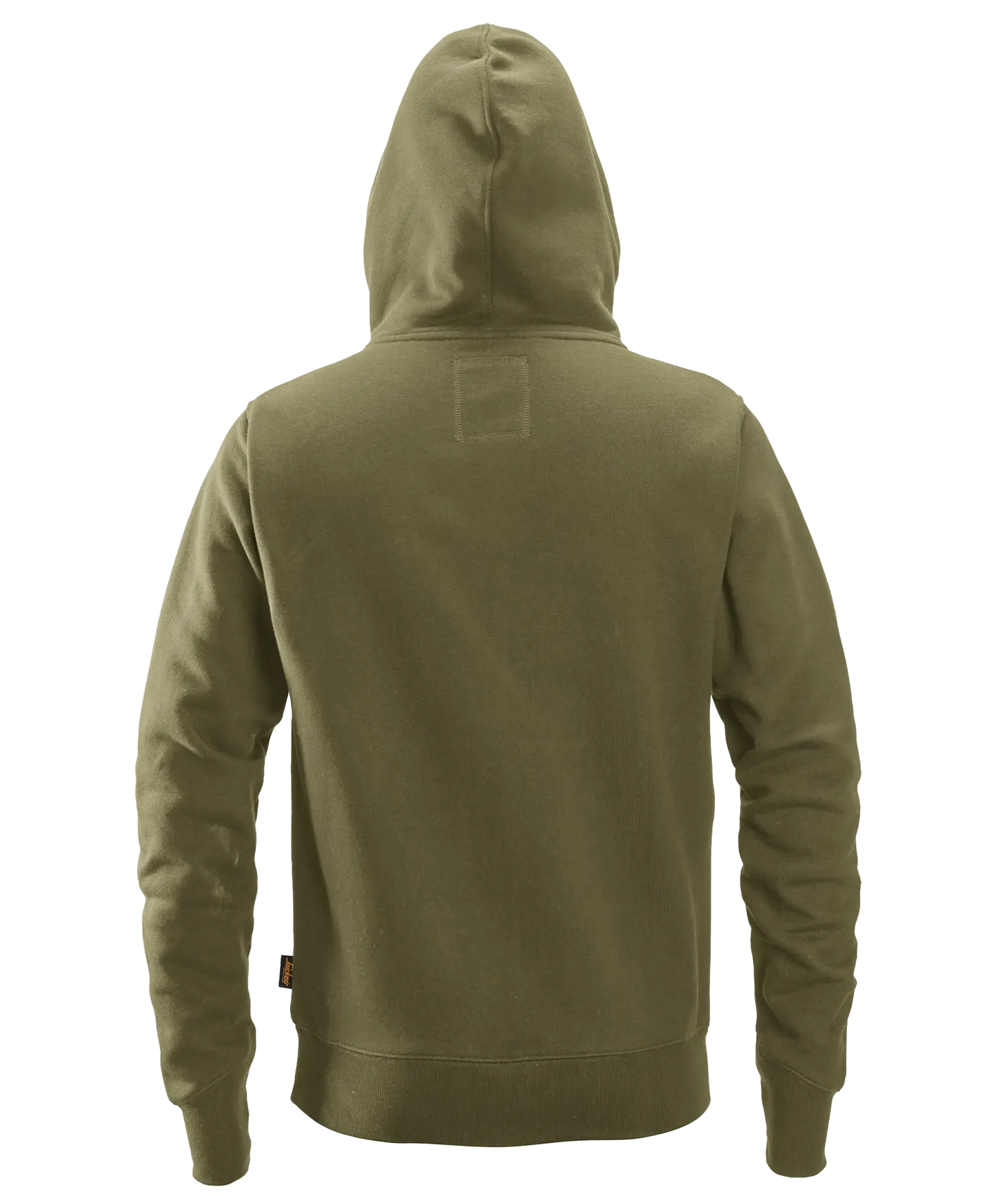 Vest met capuchon Snickers 2890 groen achterkant