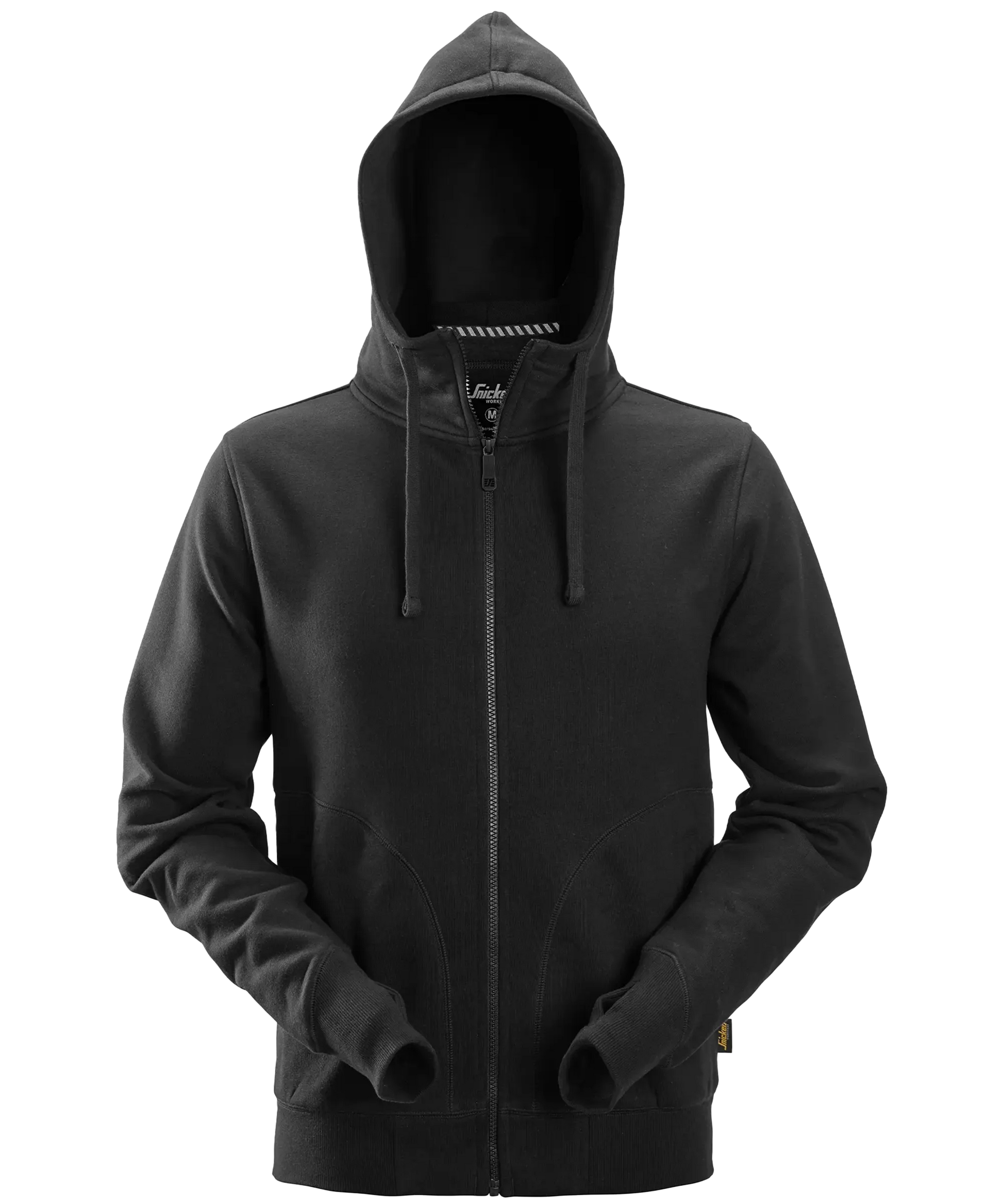 Vest met capuchon Snickers 2890 zwart voorkant