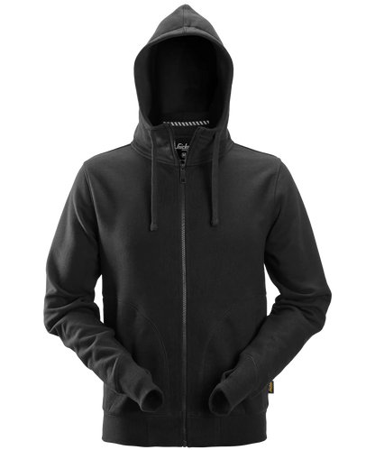 Vest met capuchon Snickers 2890 zwart voorkant