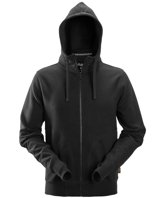 Vest met capuchon Snickers 2890 zwart voorkant